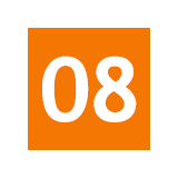 Number 08 Block