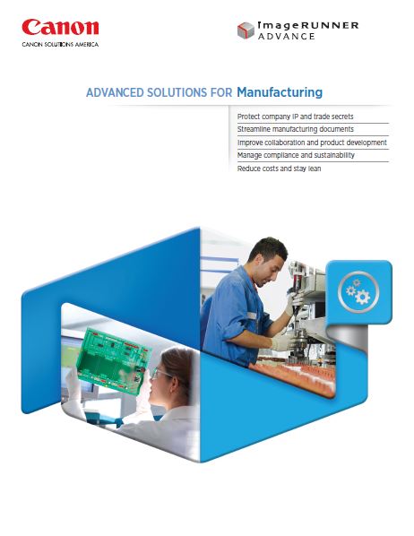 Canon, Advanced Solutions, Manufacturing, Duplicating Systems
