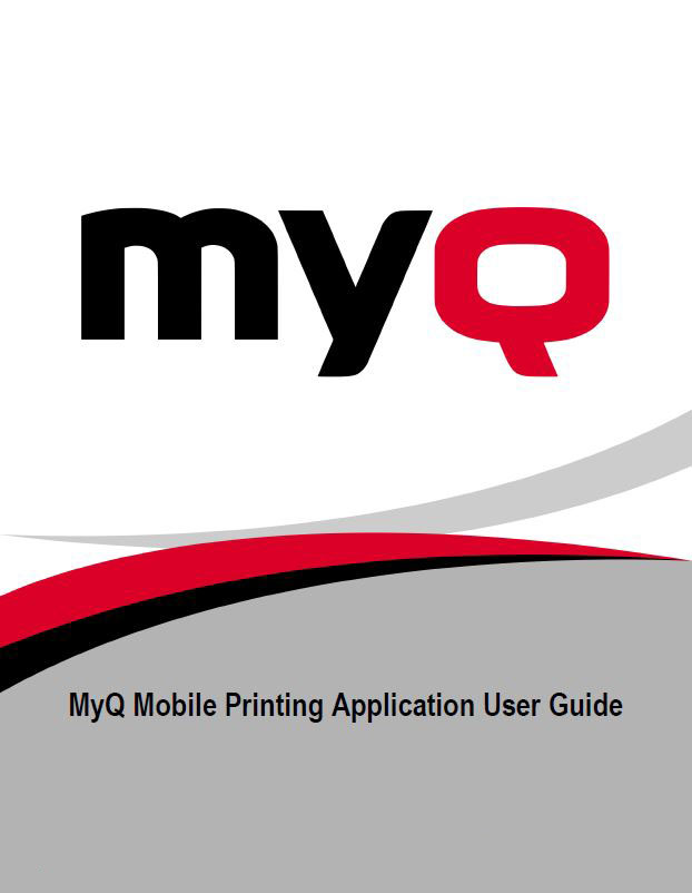 MyQ, Mobile Printing, App, Duplicating Systems