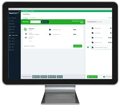 Papercut, Print Deploy, Duplicating Systems
